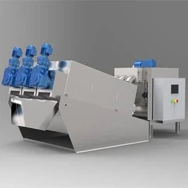 Шнекова преса за обезводняване на утайки